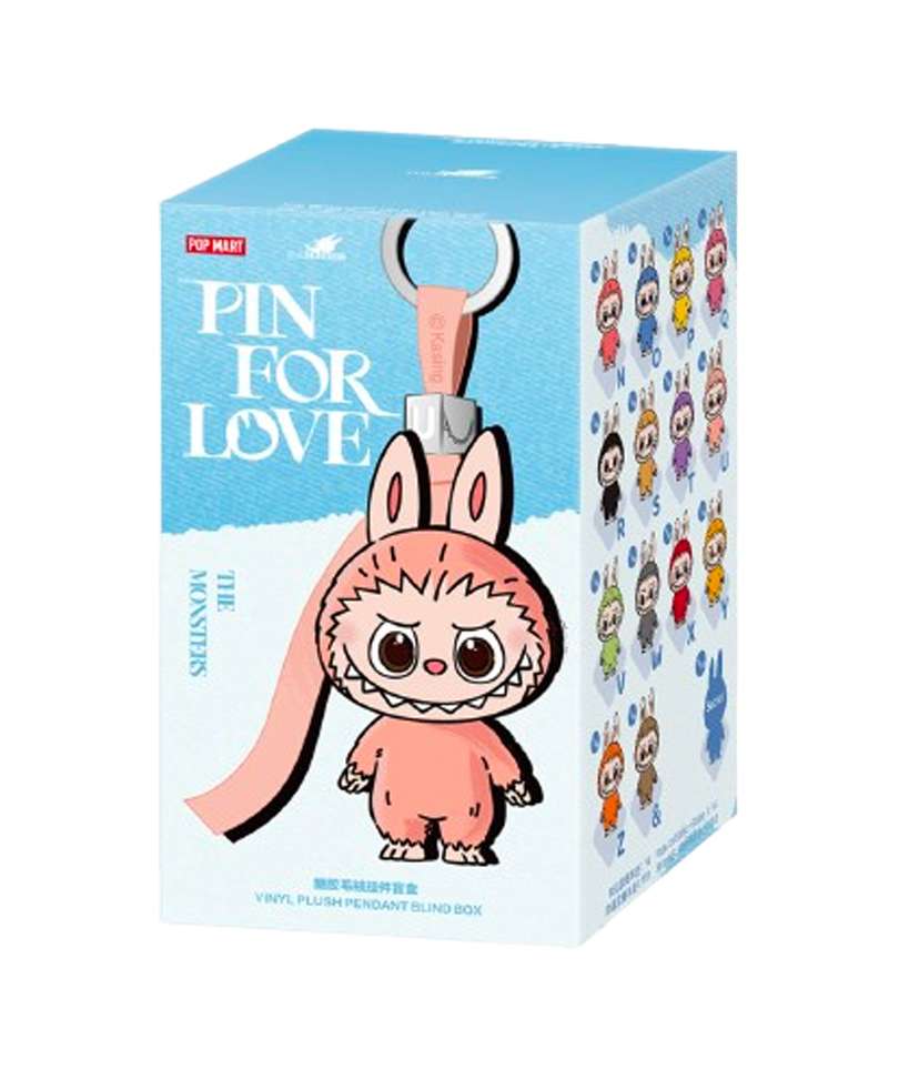 Labubu Pin For Love Series (N-Z) Blind Box – Pop Mart Official Figure