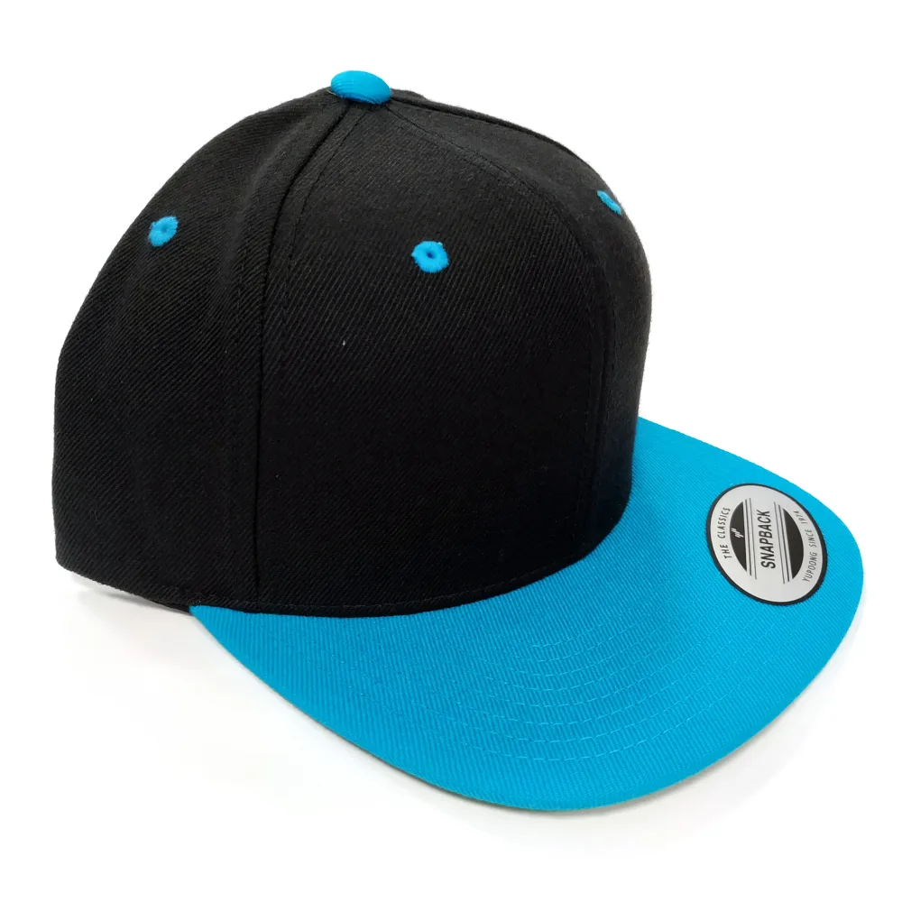 Original Classic Snapback bicolore – Black/Teal Original Classic Snapback bicolore – Black/Teal