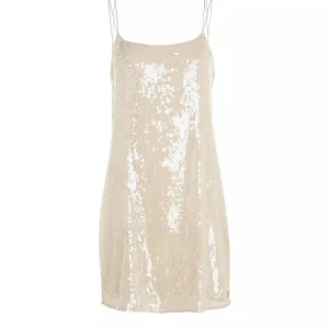 Calvin Klein Abito Donna Sequins Dress Calvin Klein Abito Donna Sequins Dress