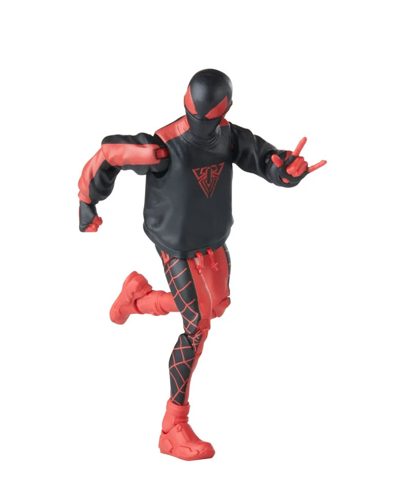 Marvel Legends - Marvel Vintage Spider-Man Miles Morales Action Figure - immagine 2