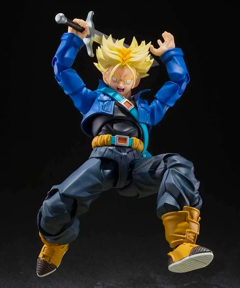 Dragon Ball Z - Super Saiyan Trunks (The Boy from the Future) - Action Figure S.H. Figuarts 14 cm - immagine 3