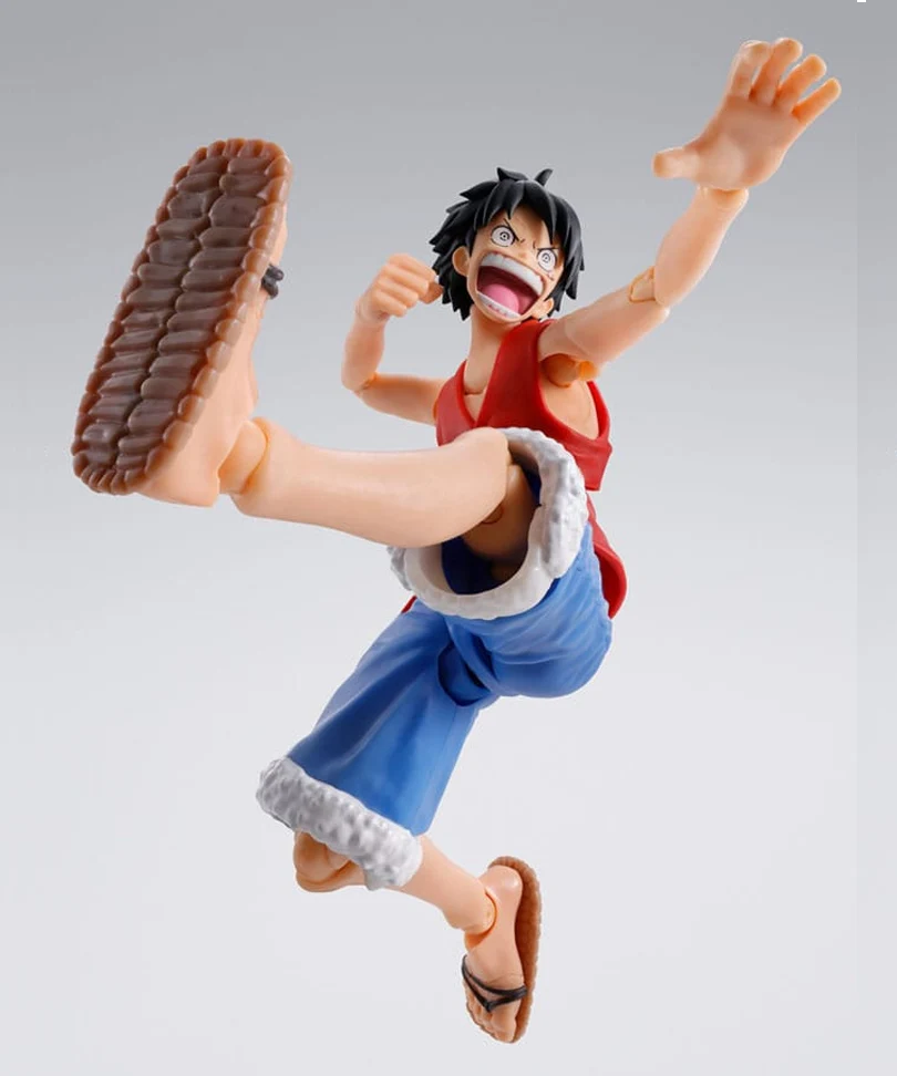 One Piece - Luffy "Romance Dawn" - Action Figure S.H. Figuarts 15 cm - immagine 2