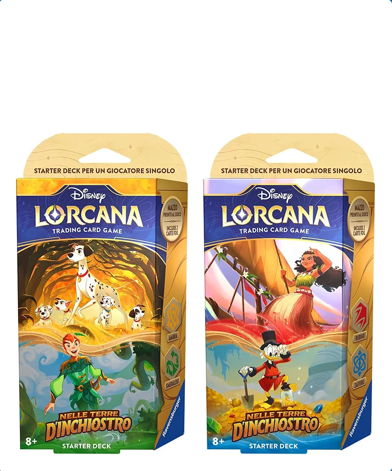 Lorcana - Starter Deck Nelle Terre D'Inchiostro - immagine 3
