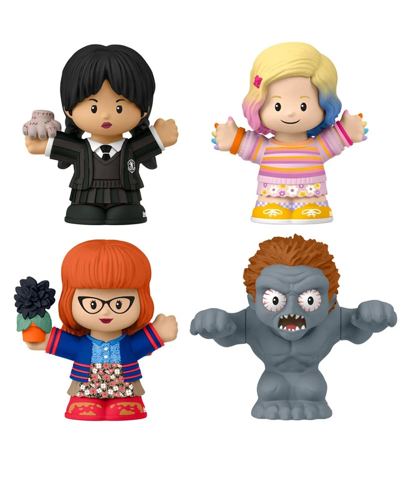 Wednesday Fisher-Price Little People Collector Mini Figures 4-Pack 6 cm