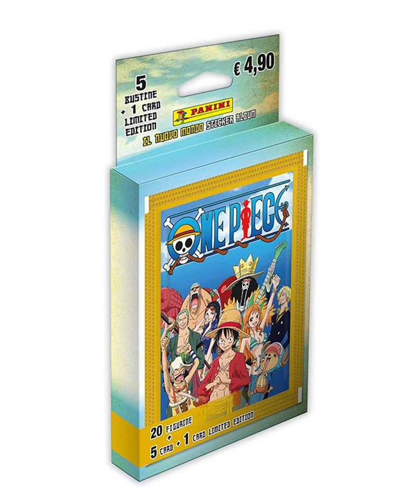 Box 5 Buste Panini - One Piece