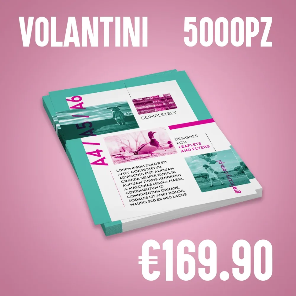 VOLANTINI – 5000pz.
