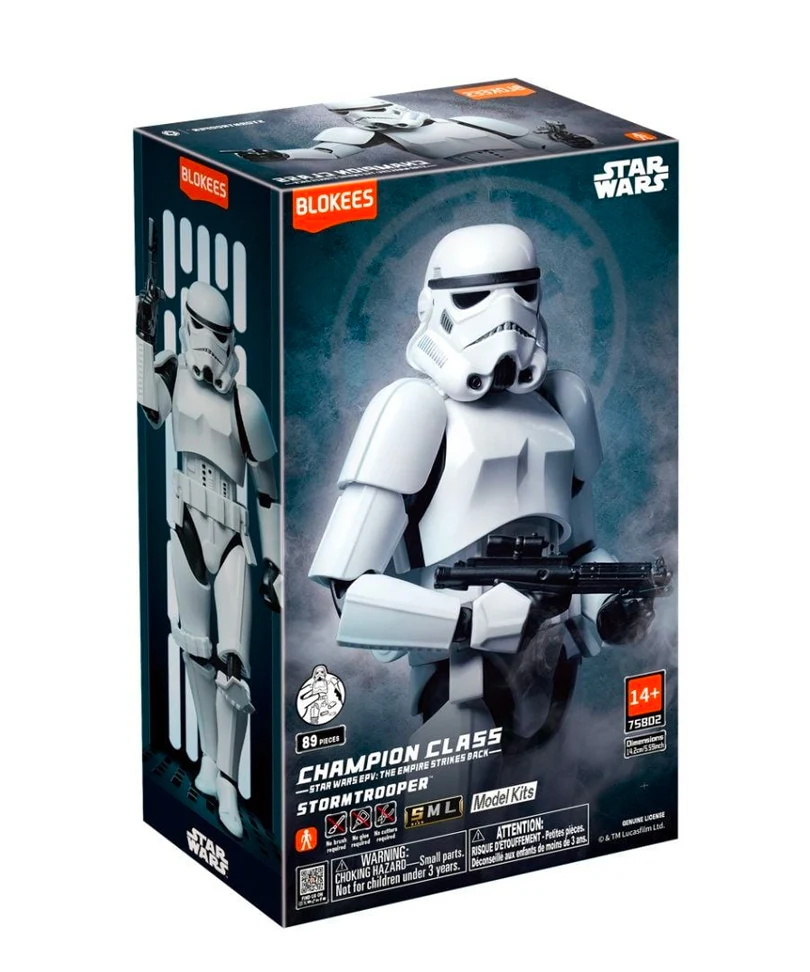 Star Wars Blokees Plastic Model Kit Champion Class 01 Stormtrooper