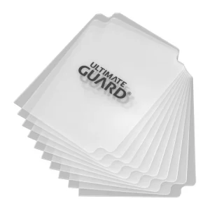 Divisori per carte Ultimate Guard Formato standard trasparenti (10) Divisori per carte Ultimate Guard Formato standard trasparenti (10)