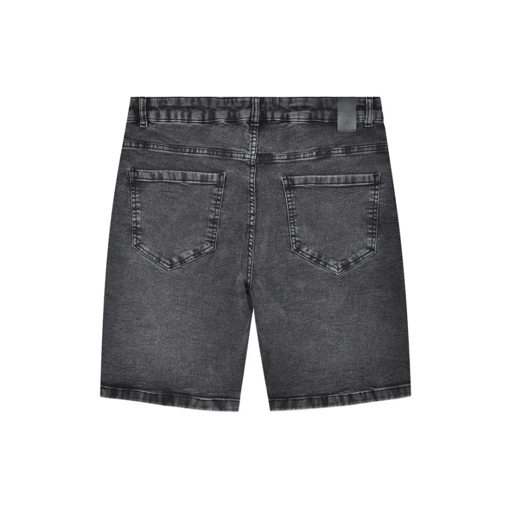 Bermuda In Denim Elasticizzato Uomo - immagine 2