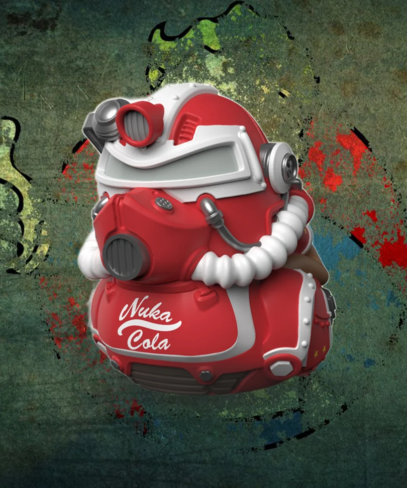 Fallout Nuka Cola T-51 TUBBZ Cosplaying Duck Collectible - immagine 3