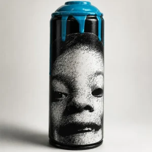 B BLUE CAN