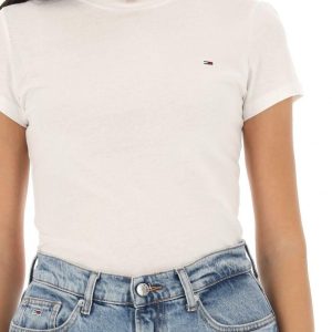 Tommy Hilfiger T Shirt Donna Slim C Neck Tommy Hilfiger T Shirt Donna Slim C Neck