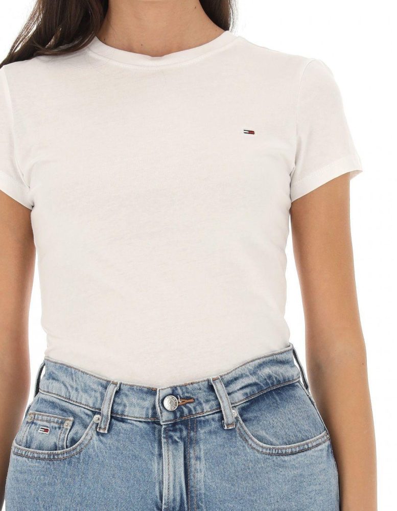 Tommy Hilfiger T Shirt Donna Slim C Neck