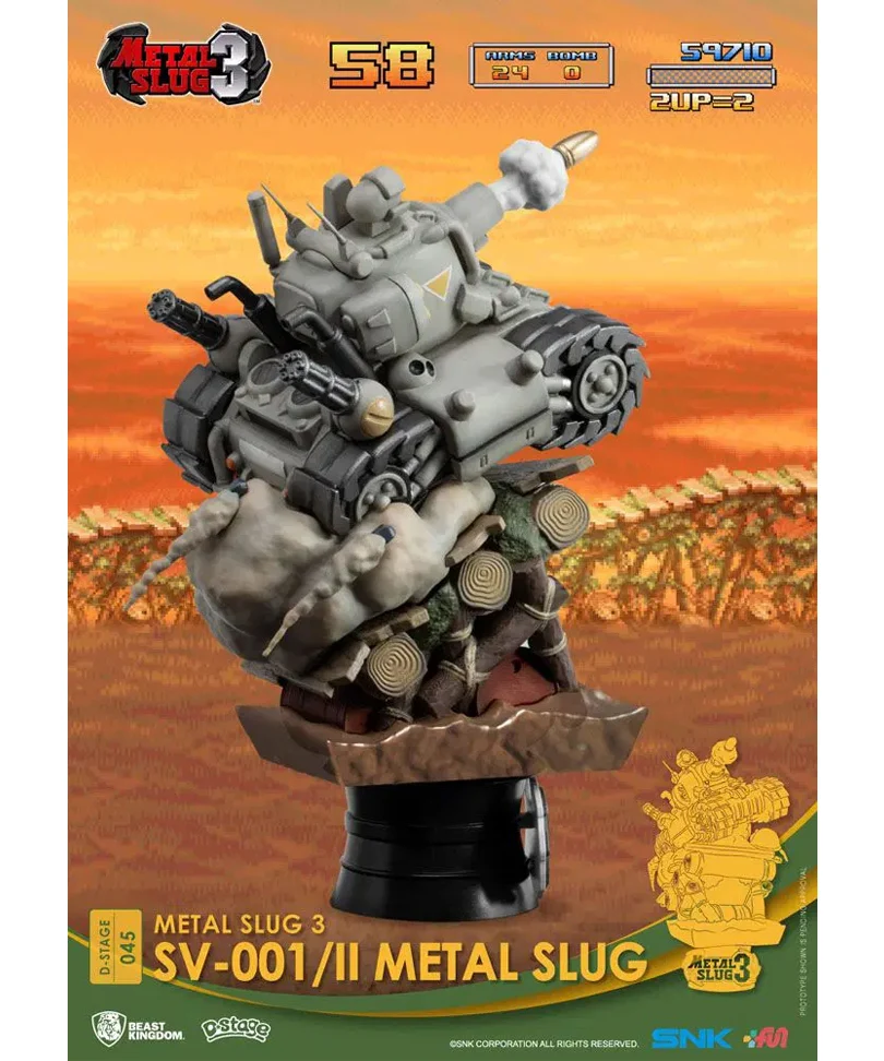 Metal Slug D-STAGE PVC Diorama SV-001/II Metal Slug 16 CM - immagine 3