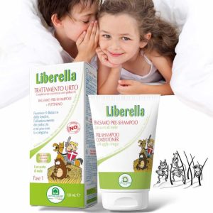 LIBERELLA TRATTAMENTO URTO ANTI PIDOCCHI (BALSAMO) + PETTINE pre-shampoo LIBERELLA TRATTAMENTO URTO ANTI PIDOCCHI (BALSAMO) + PETTINE pre-shampoo
