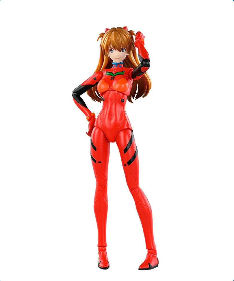 Neon Genesis Evangelion Fantastic Series Ff03 Plastic Model Kit Asuka Shikinami Plug Suit - immagine 2