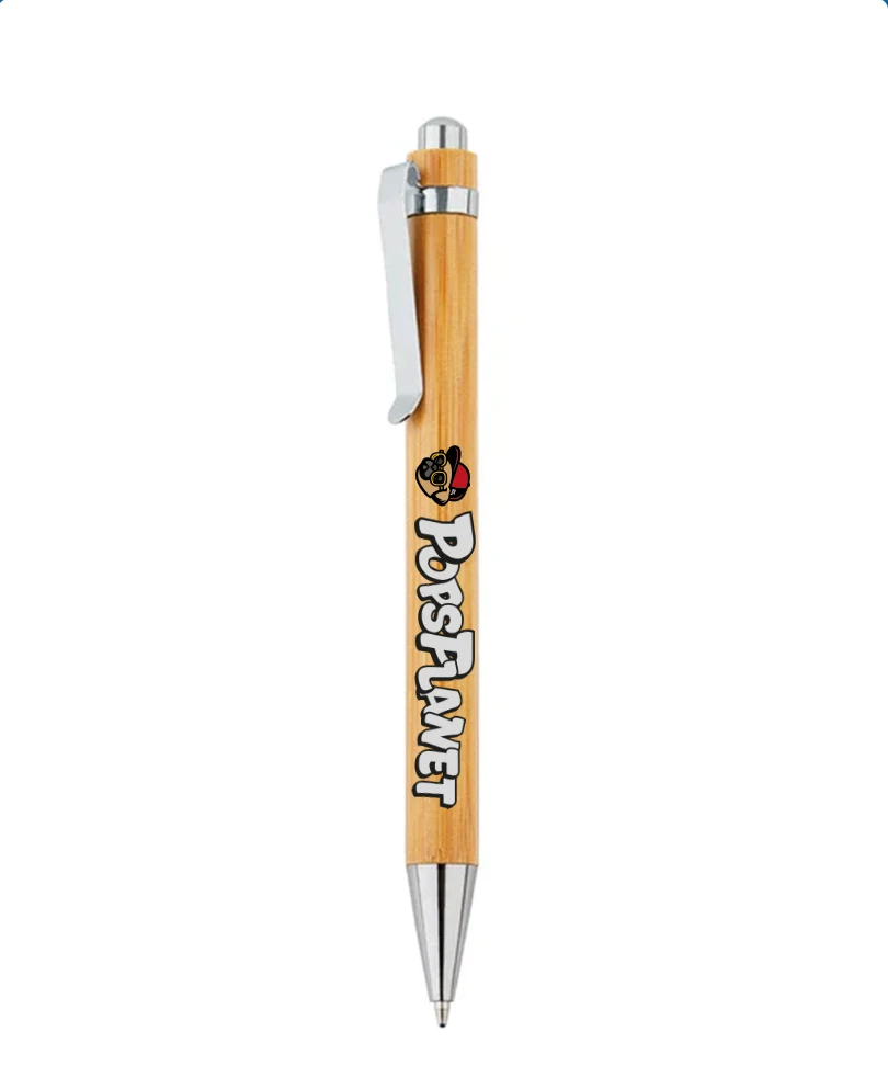 Penna a Sfera in Legno di Bambù Personalizzata