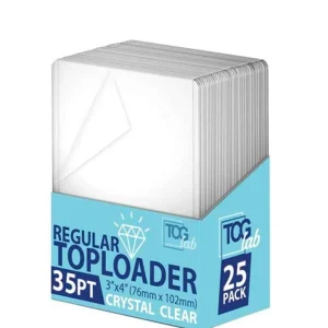 TcgLab Toploader Crystal Clear con Film Protettivo
