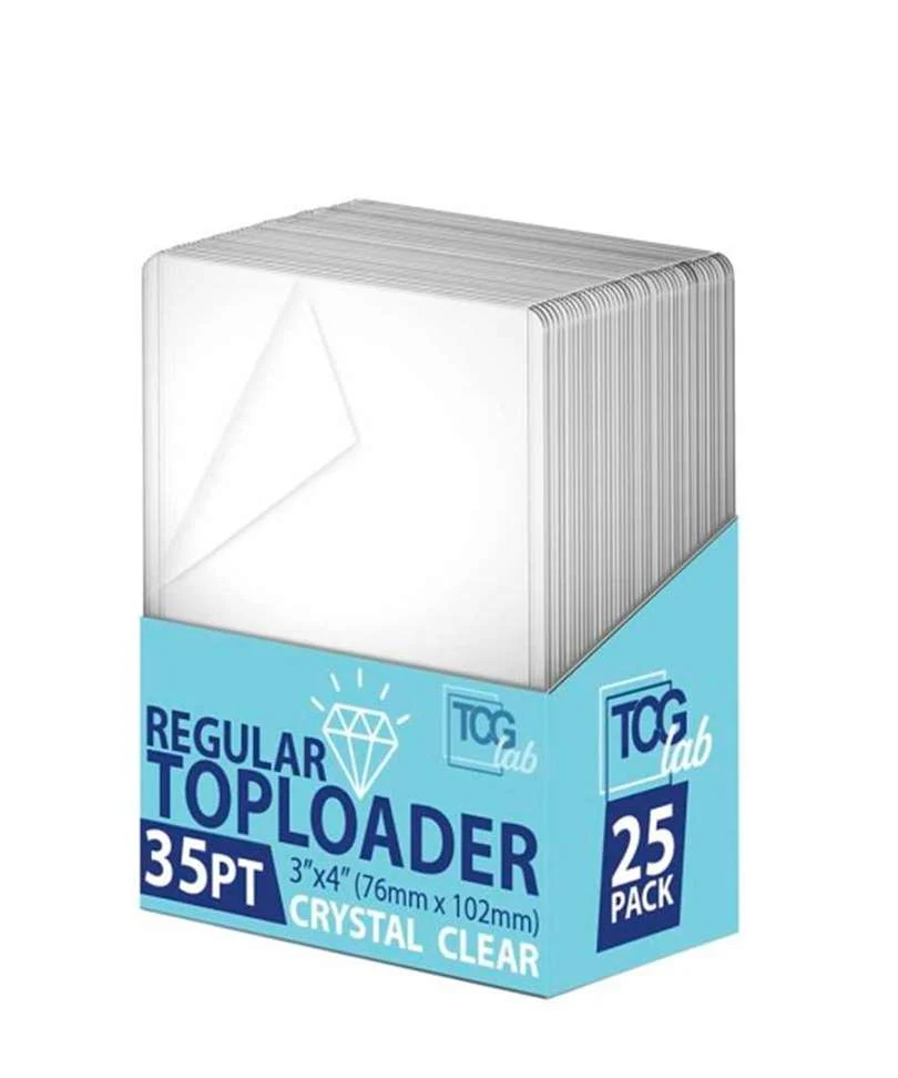 TcgLab Toploader Crystal Clear con Film Protettivo