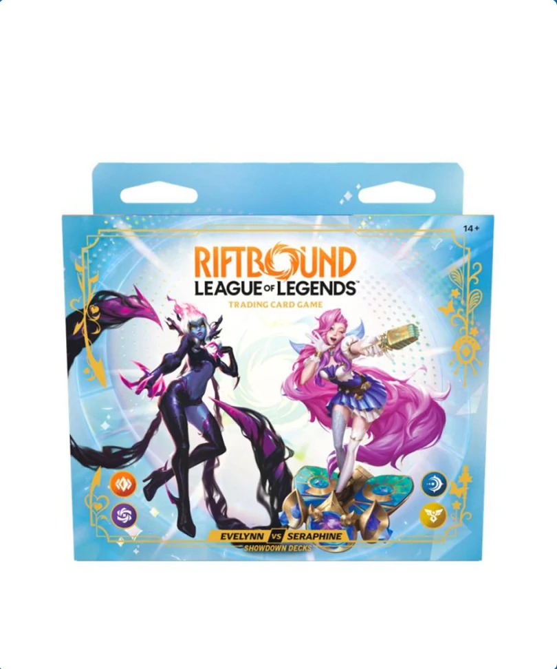 League of Legends Riftbound: Radiance Showdown Deck Display