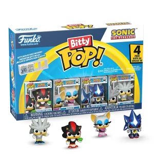 Shadow with Emerald / Rouge / Neo Metal Sonic / Silver (4-Pack) Shadow with Emerald / Rouge / Neo Metal Sonic / Silver (4-Pack)