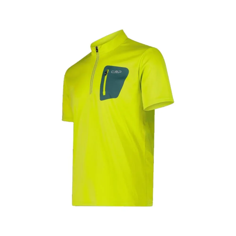T-Shirt Tecnica a Mezza Zip Uomo - immagine 3