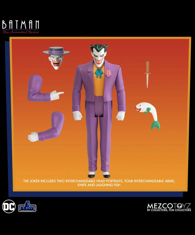 Batman: The Animated Series (Joker) - DC Comics 5 Points Action Figures 9 cm