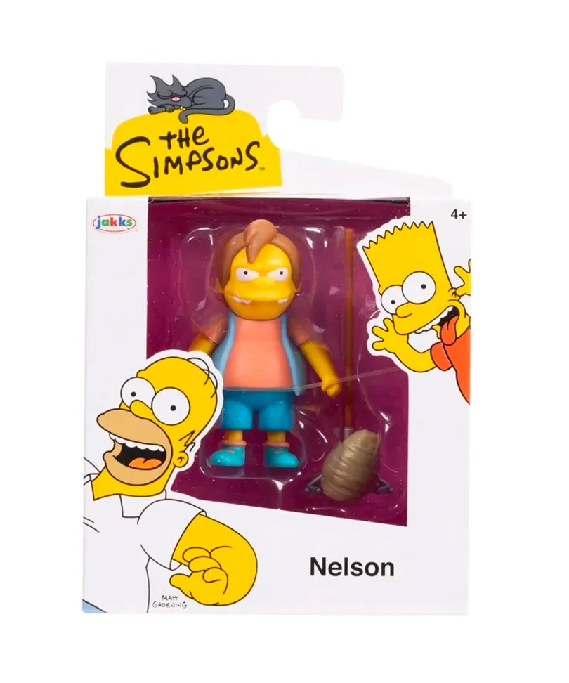 Nelson Muntz with Rake - The Simpsons - Mini Figure Wave 4 - 6,5cm