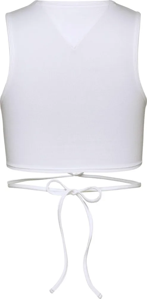 Tommy Hilfiger Canotta Donna Ultr Crp Tie Top - immagine 2