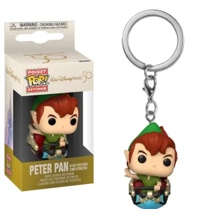 Peter Pan at the Peter Pan’s Flight Attraction Keychain Peter Pan at the Peter Pan’s Flight Attraction Keychain