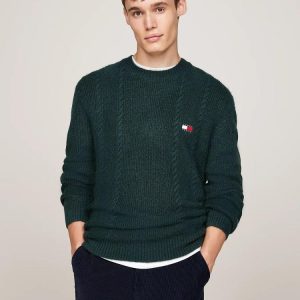 Tommy Hilfiger Maglia Uomo Slim Cable Knit