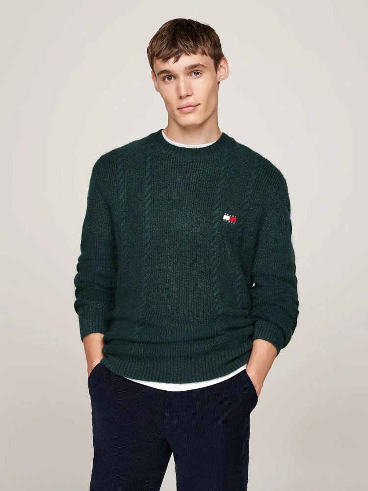Tommy Hilfiger Maglia Uomo Slim Cable Knit