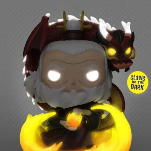 Avatar Roku with Dragon (Glows in the Dark)