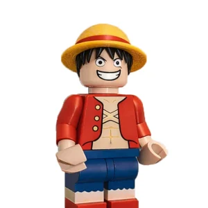 Personaggio Stile LEGO 3D – Monkey D. Luffy (20 cm) Personaggio Stile LEGO 3D – Monkey D. Luffy (20 cm)