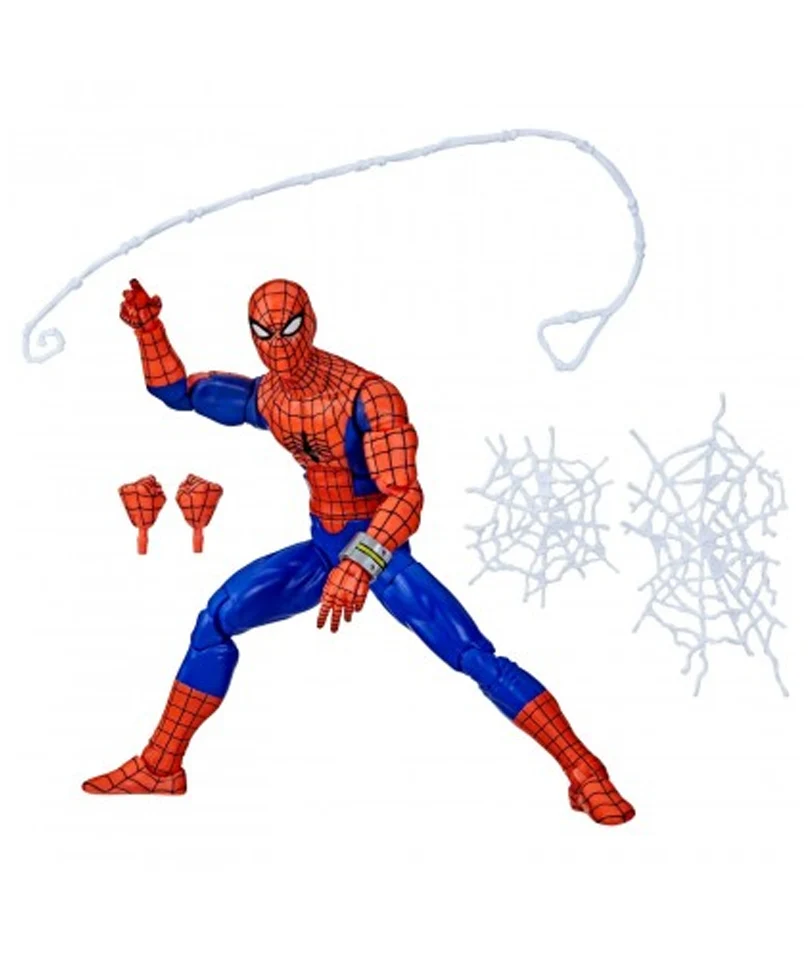Marvel Legends - Spider-Man 60th Anniversary Japanese Spider-Man Ultra Limited Edition Figure Damaged Box - immagine 3