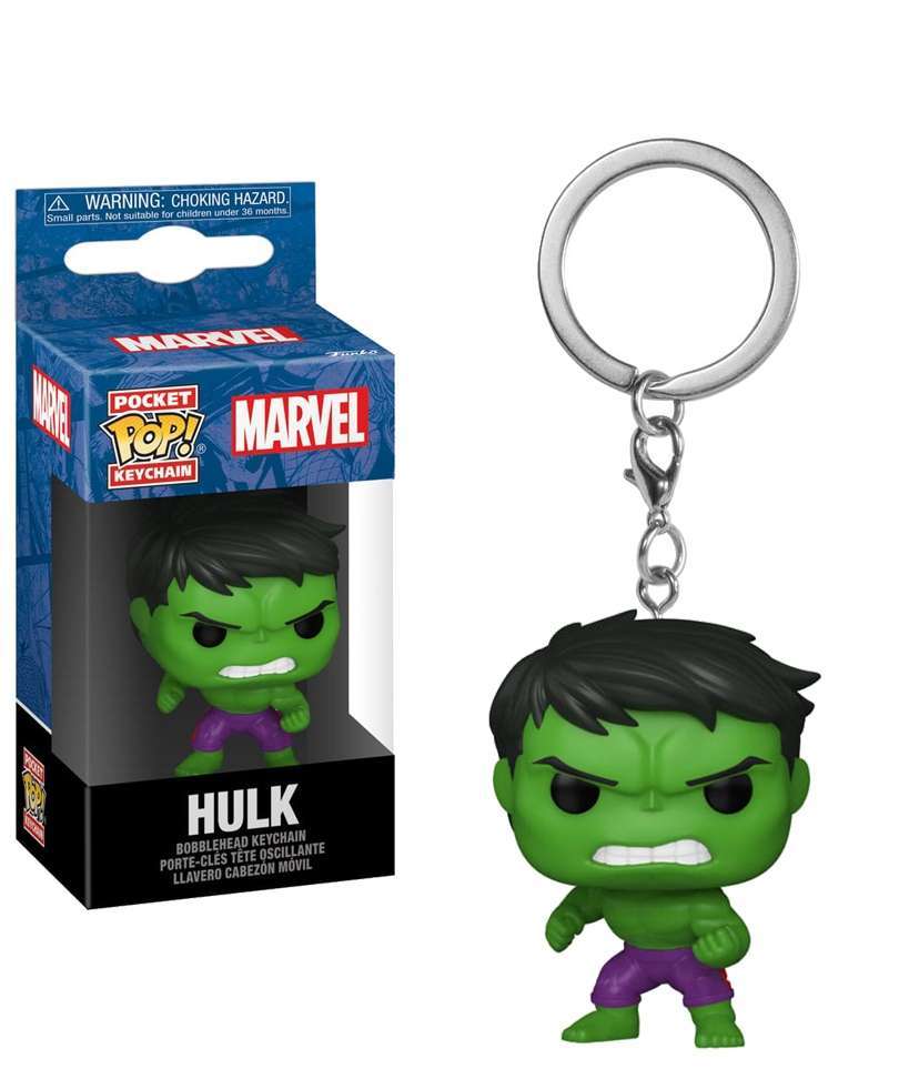 Hulk (New Classic) Keychain Damaged Box