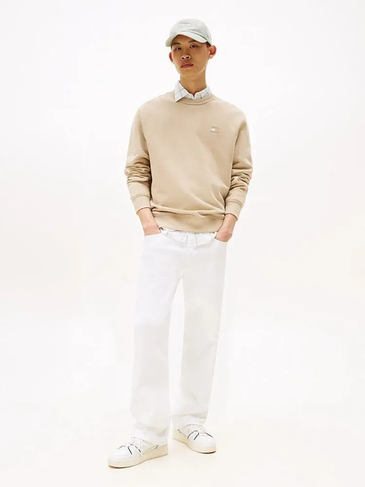Tommy Hilfiger Felpa Uomo Reg Badge Crew - immagine 3