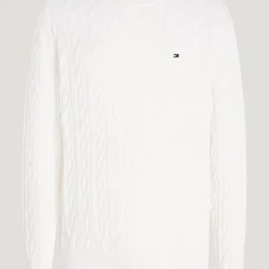 Tommy Hilfiger Maglia Uomo Classic Cable Crew Neck Tommy Hilfiger Maglia Uomo Classic Cable Crew Neck