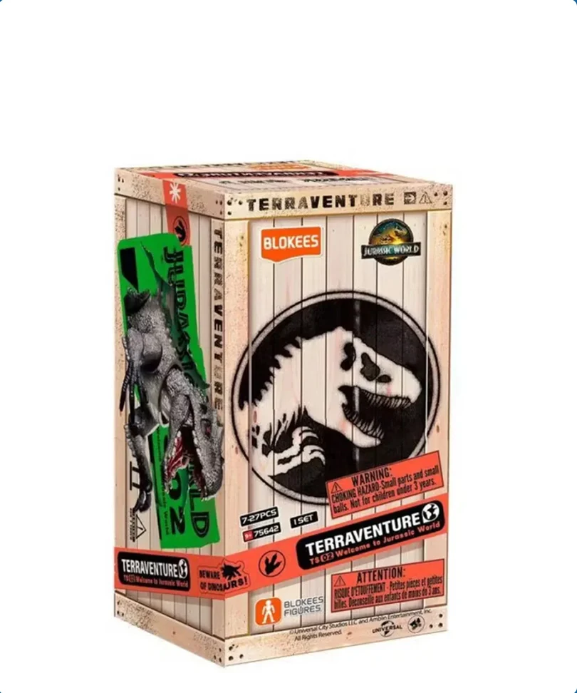 Jurassic World Blokees Plastic Model Kit Terraventure TS-02 - Blind Box