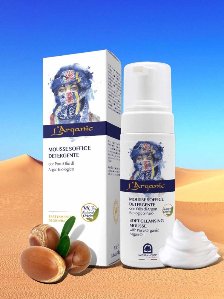 L’ARGANIC MOUSSE SOFFICE DETERGENTE