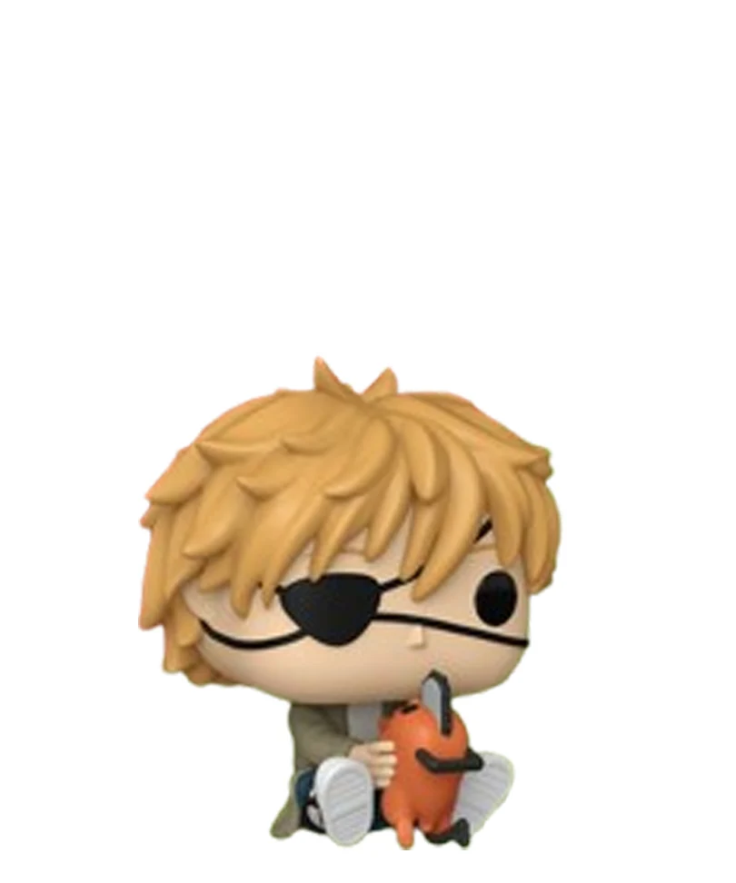 Denji with Pochita