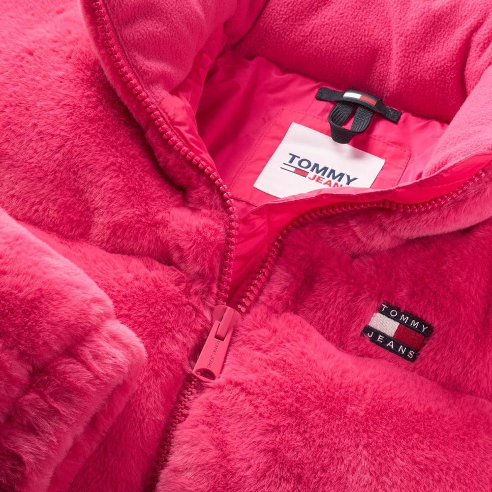 Tommy Hilfiger Giacca Donna Tjw Faux Fur Puffer - immagine 3