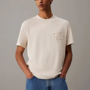 Calvin Klein T Shirt Uomo Ck Applique