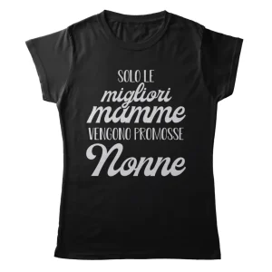 TeesBlitz T-Shirt divertente – Solo le migliori mamme vengono promosse nonne – tee21-049 TeesBlitz T-Shirt divertente – Solo le migliori mamme vengono promosse nonne – tee21-049