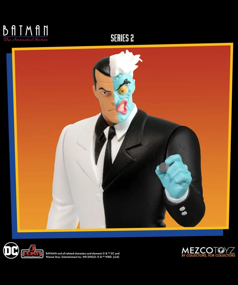 Batman: The Animated Series 2 (Two Face) - DC Comics 5 Points Action Figures 9 cm - immagine 2