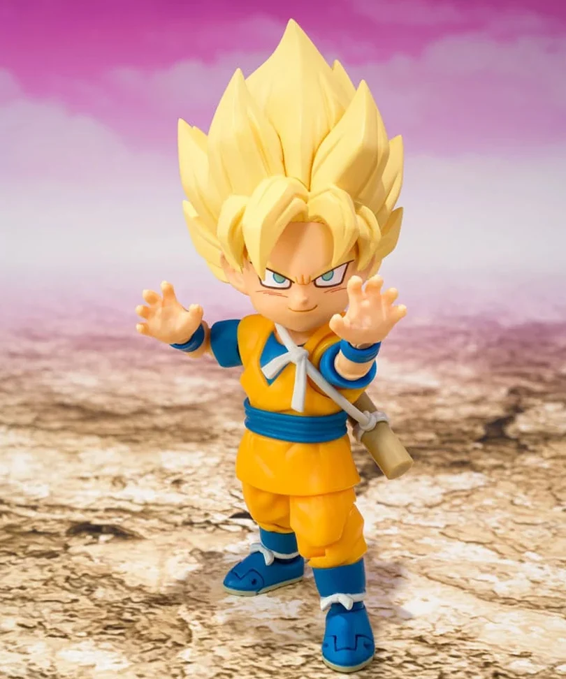 Dragon Ball – Mini Super Saiyan Son Goku (Daima) – Action Figure S.H. Figuarts 8 cm