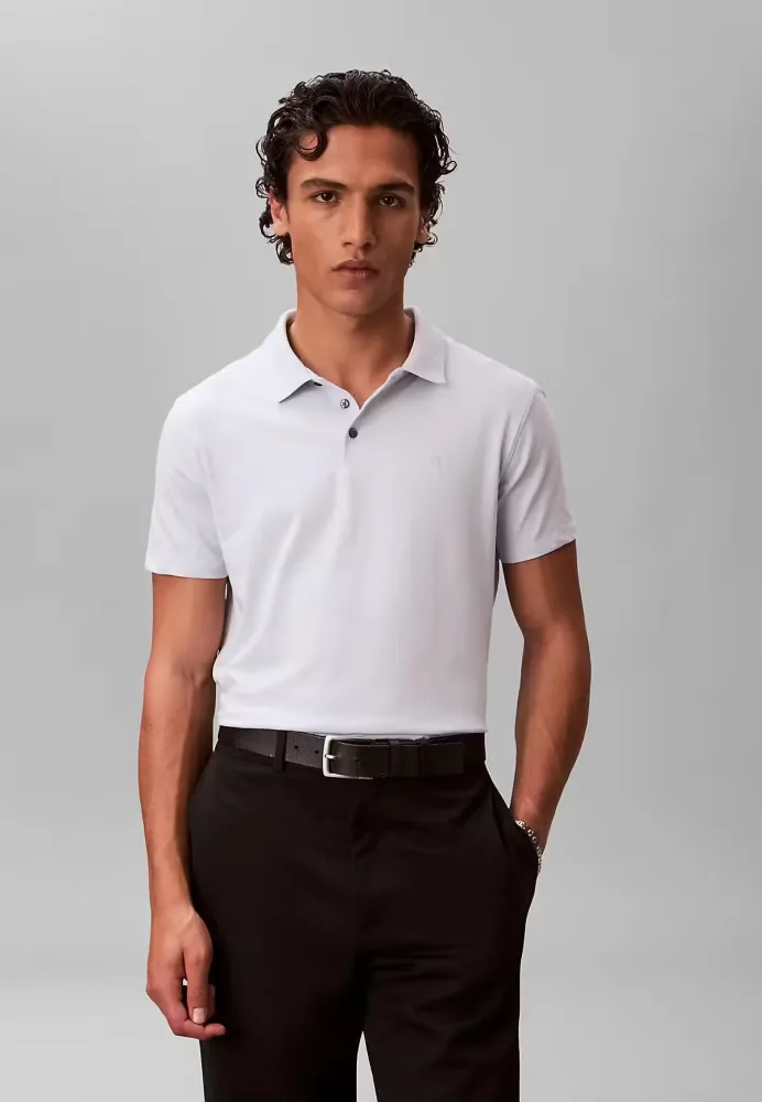 Calvin Klein Polo Uomo Slim Stretch - immagine 3