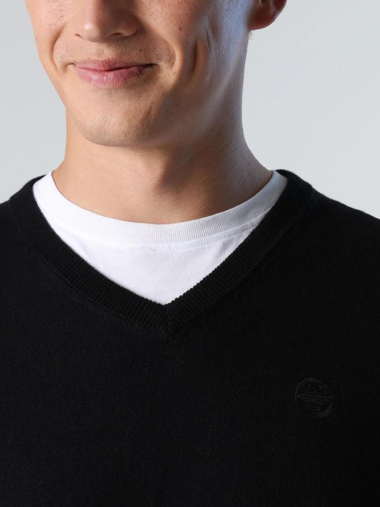North Sails Maglia Uomo Lana V Neck - immagine 3