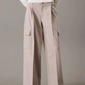 Calvin Klein Pantaloni Donna Relaxed Leg Calvin Klein Pantaloni Donna Relaxed Leg