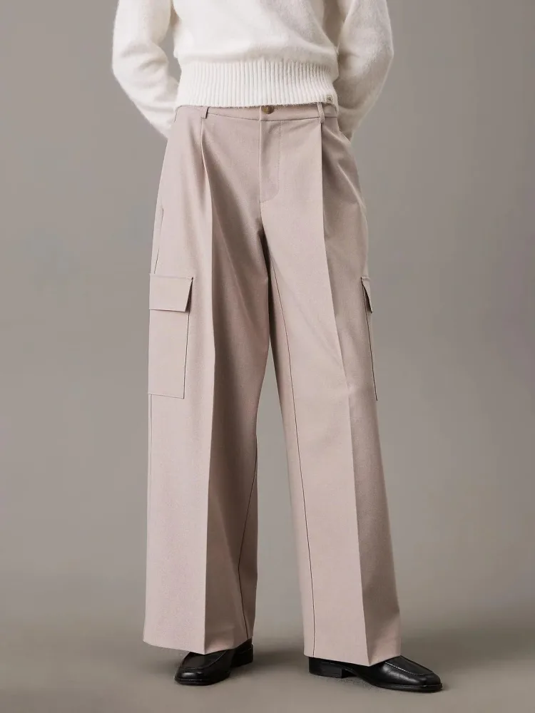 Calvin Klein Pantaloni Donna Relaxed Leg